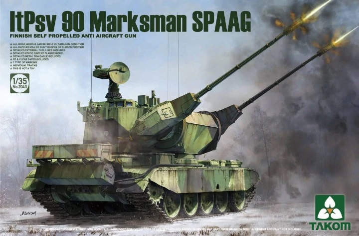 Finnish ItPsv 90 Marksman SPAAG