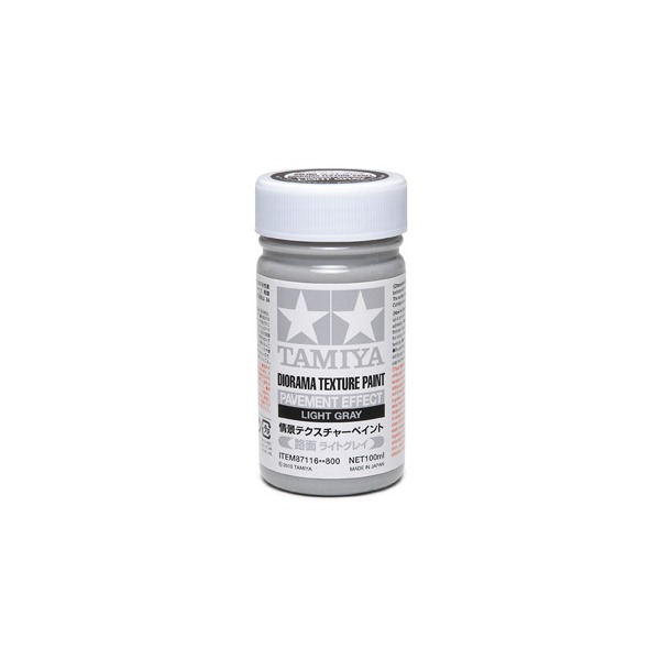 Diorama Text.Paint Pavement/Lt.Grey 100ml