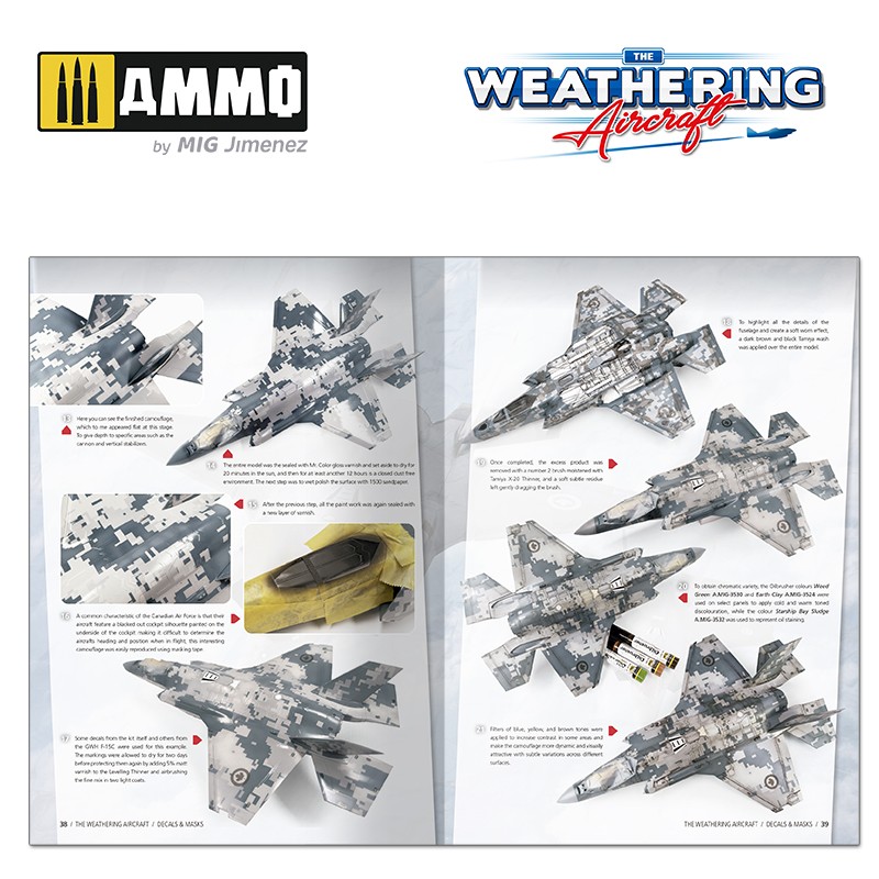 Aircraft Weathering Magazine No.17  Decals & Masks