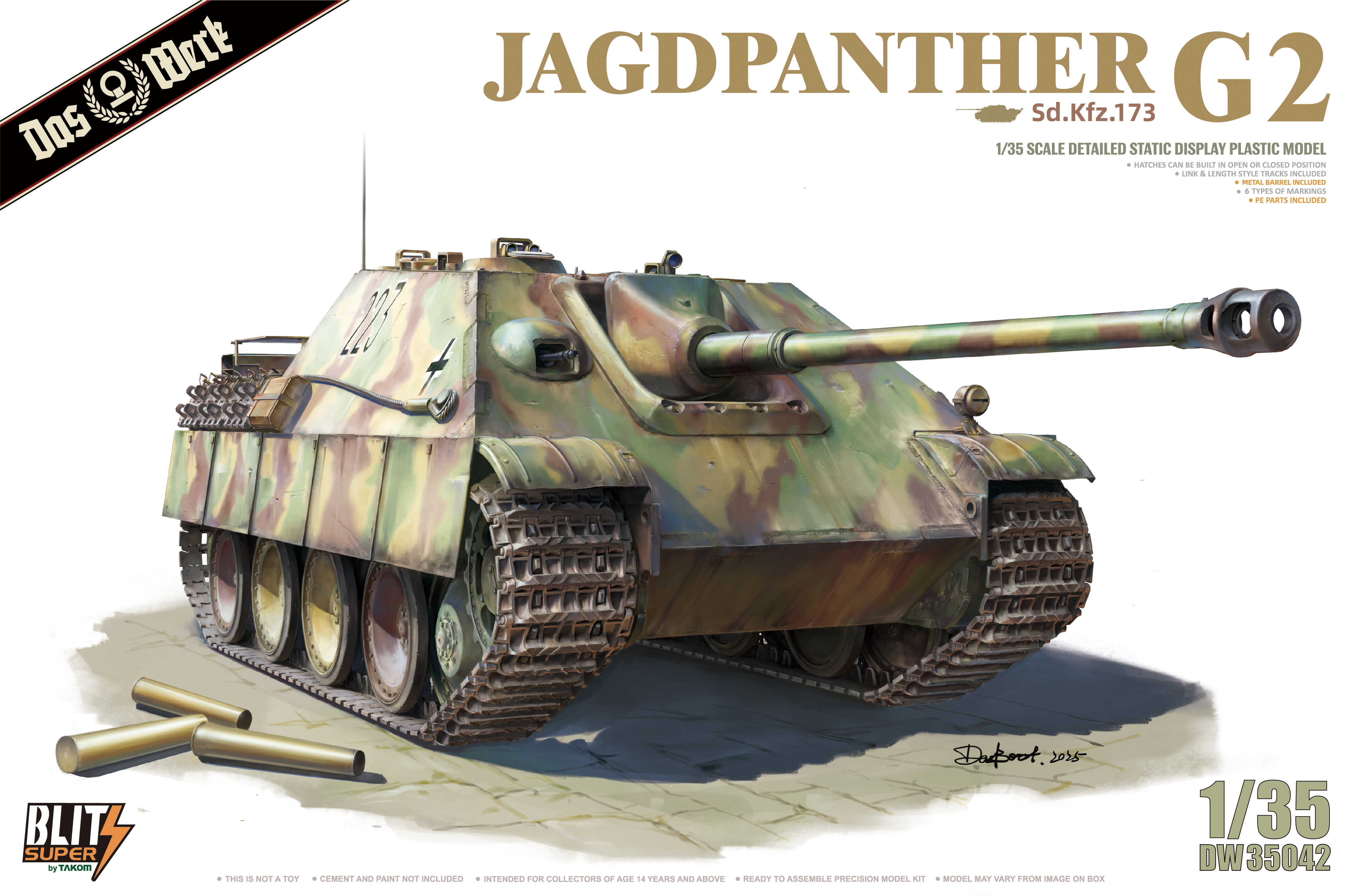 DAS WERK DW35042 Jagdpanther G2 - SUPER BLITZ