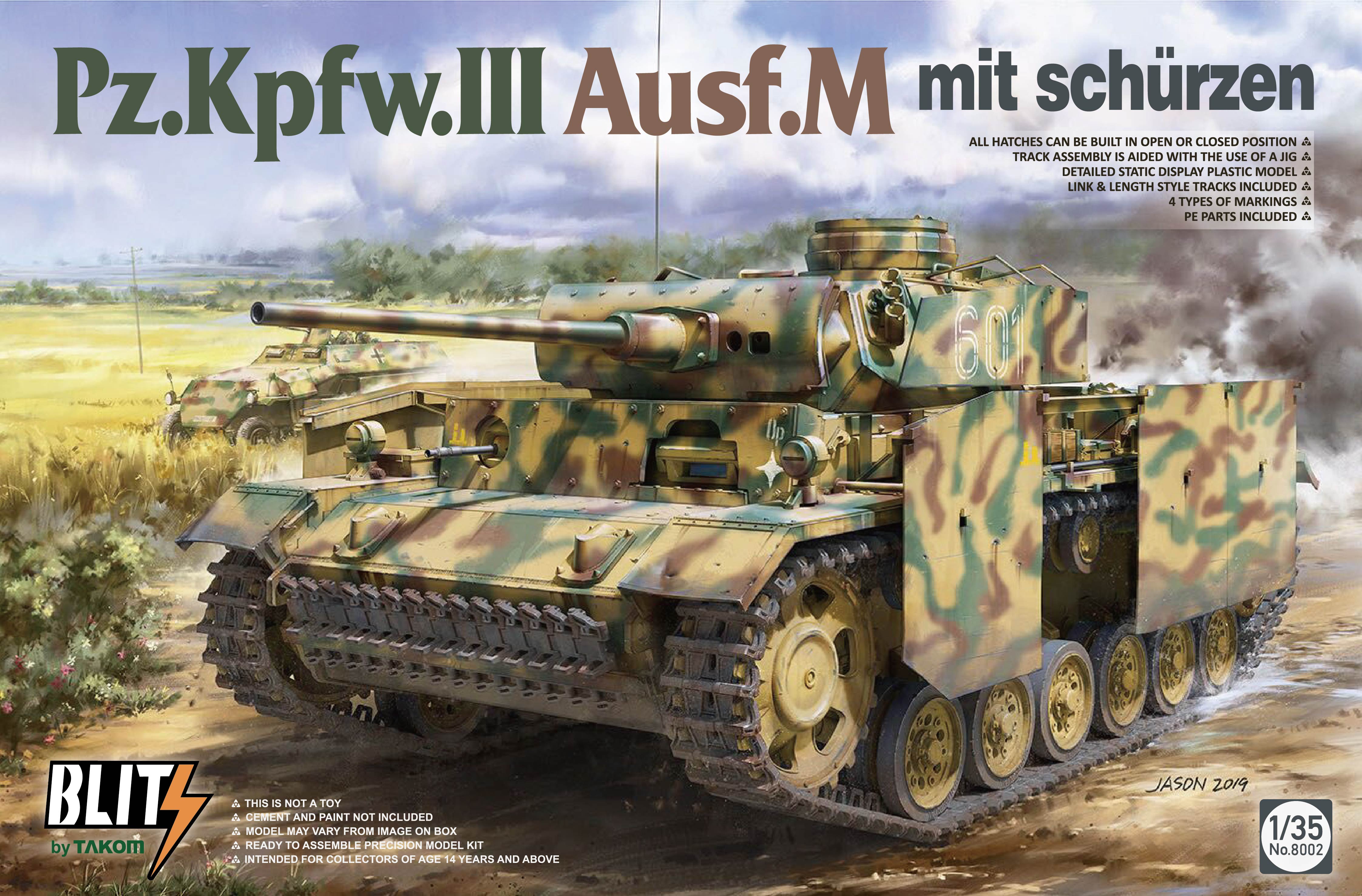Panzer III Ausf. M mit Schuerzen