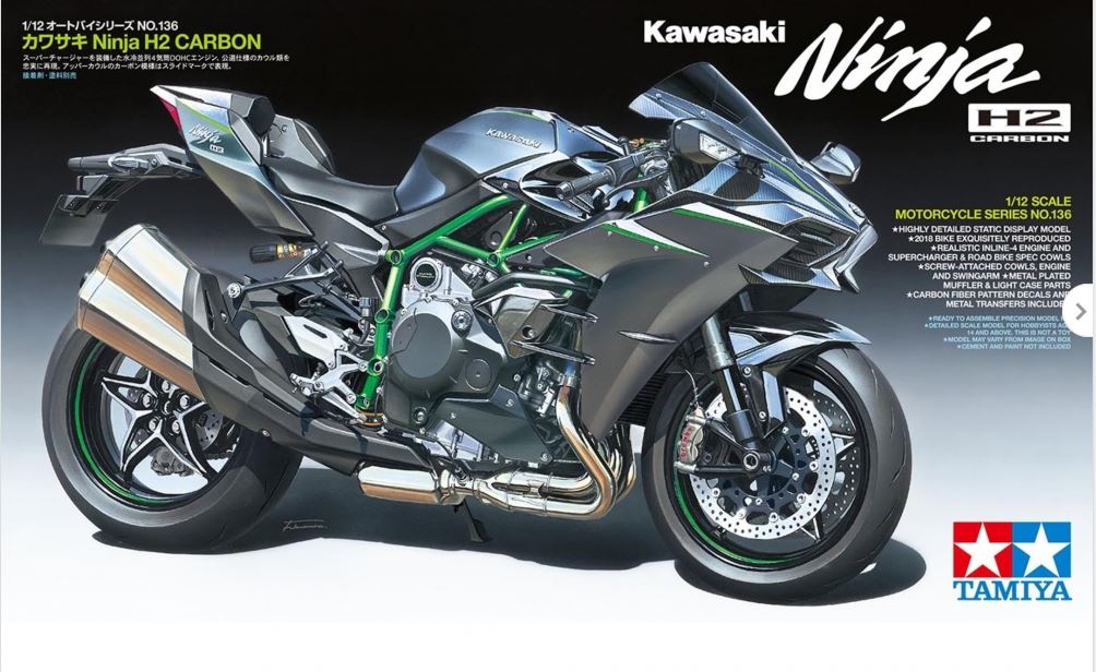 Kawasaki Ninja H2 Carbon 1:12