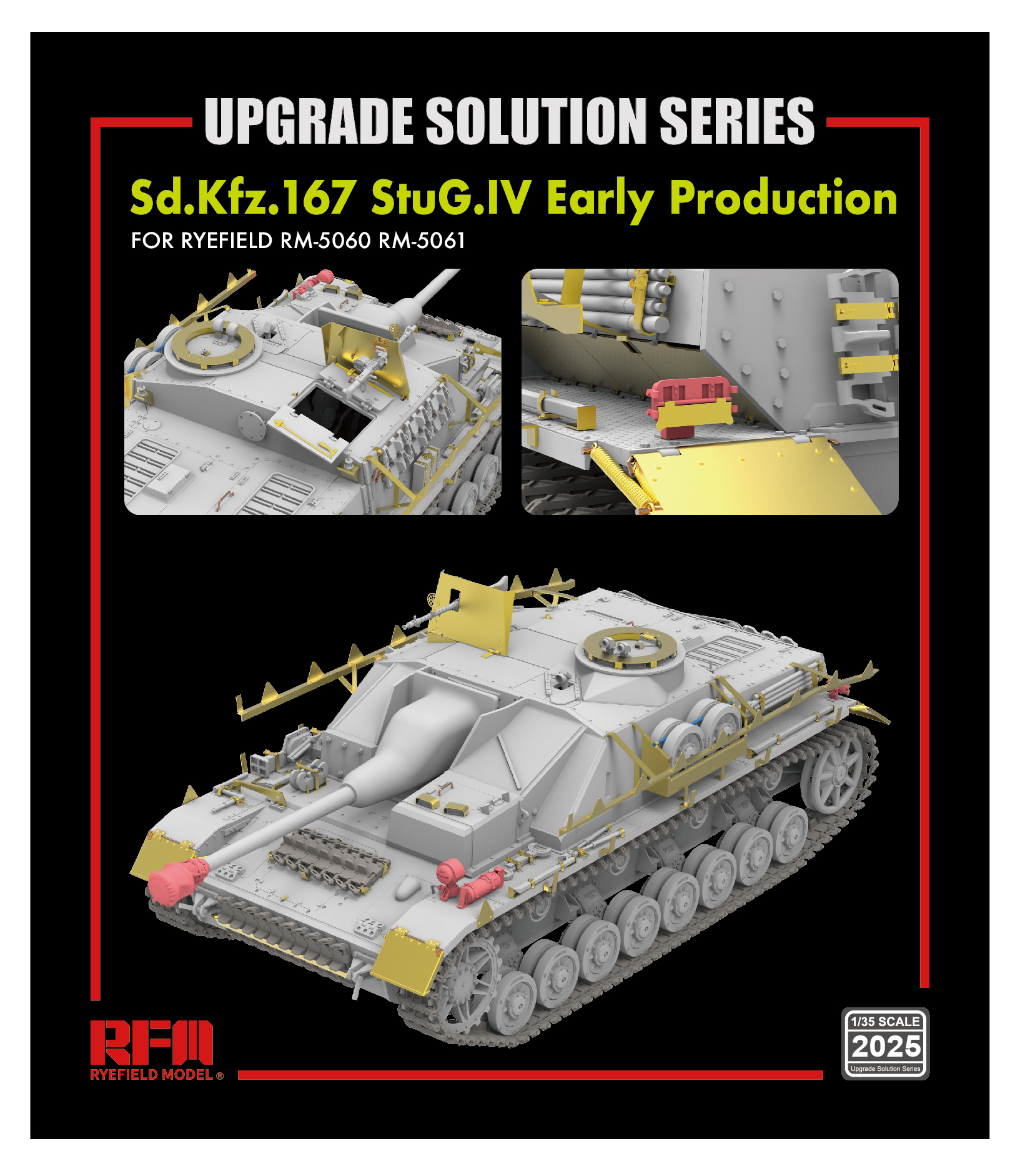 Upgrade set for RFM5060 & RFM5061 StuG.IV Early