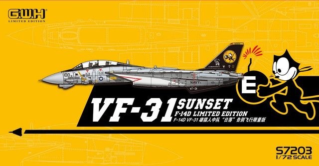 Grumman F-14D Tomcat VF-31 "Sunset" limited ed.