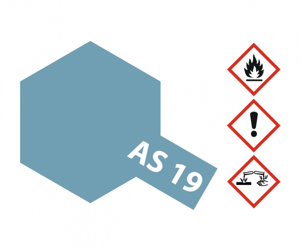 AS-19 Flat Intermediate blue (USN) 100ml spray can