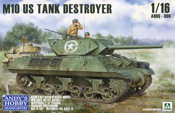 U.S. M10 Tank Destroyer (1:16)