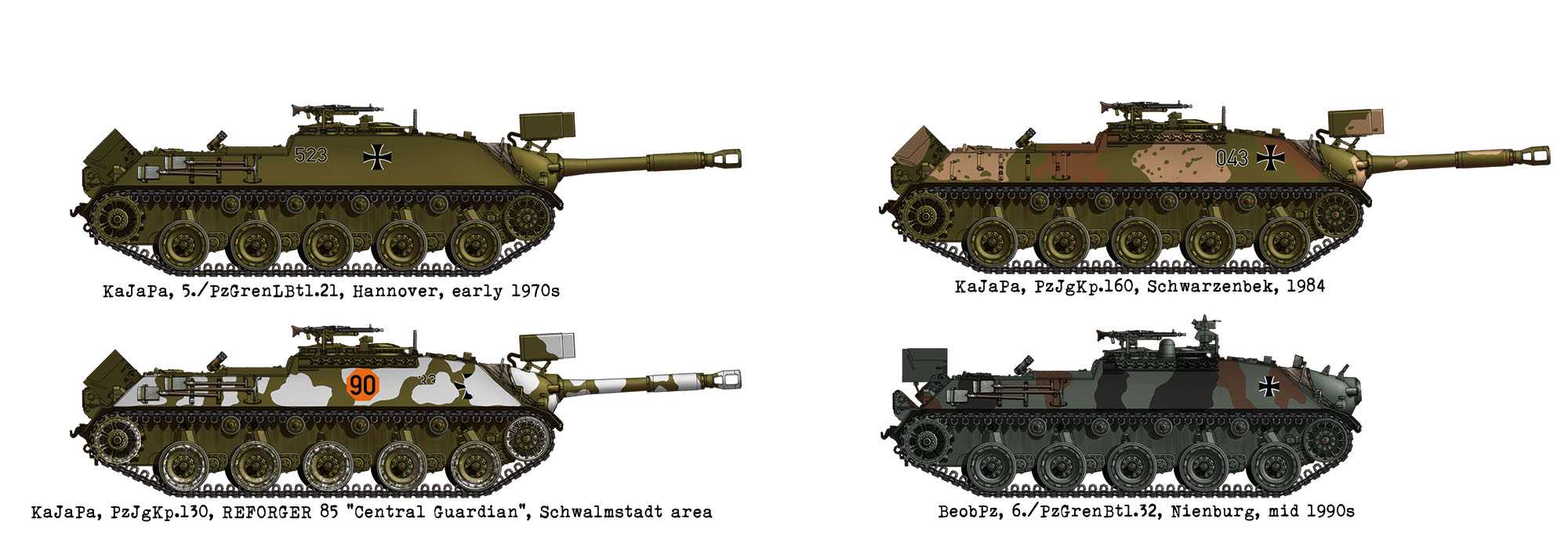 90mm Kanonenjagdpanzer / Beobachtungspanzer