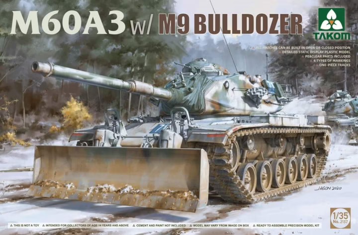 M60A3 w/ M9 Bulldozer