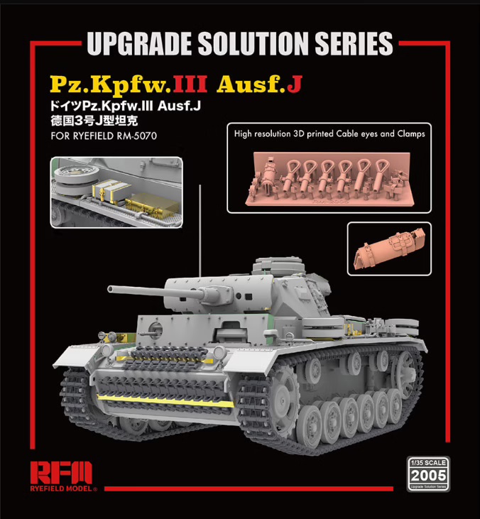 Panzer III Ausf. J - upgrade solution for RFM5070
