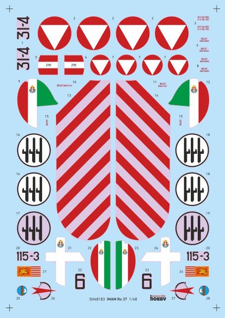 IMAM (Romeo) Ro.37 A30 engine  1/48