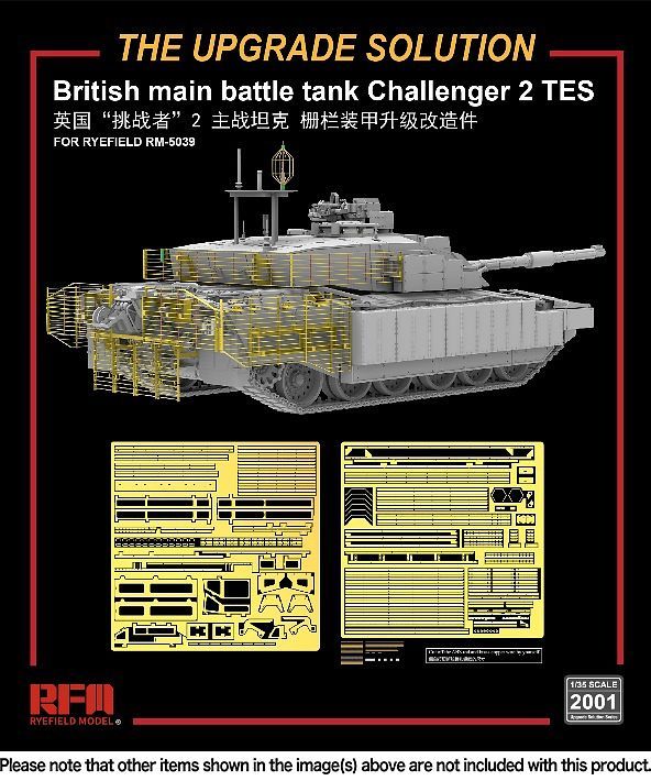 British MBT Challenger 2 TES upgrade solution