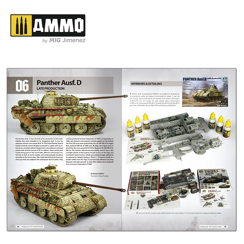 Panthers – Modelling the TAKOM Family