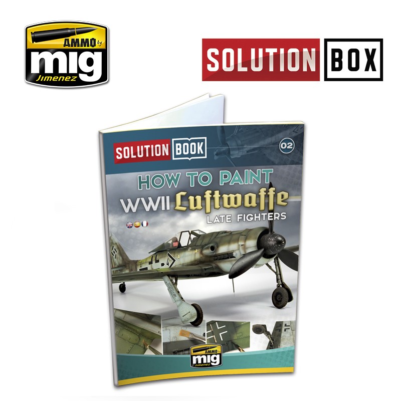 WW II LUFTWAFFE LATE FIGHTERS SOLUTION BOOK