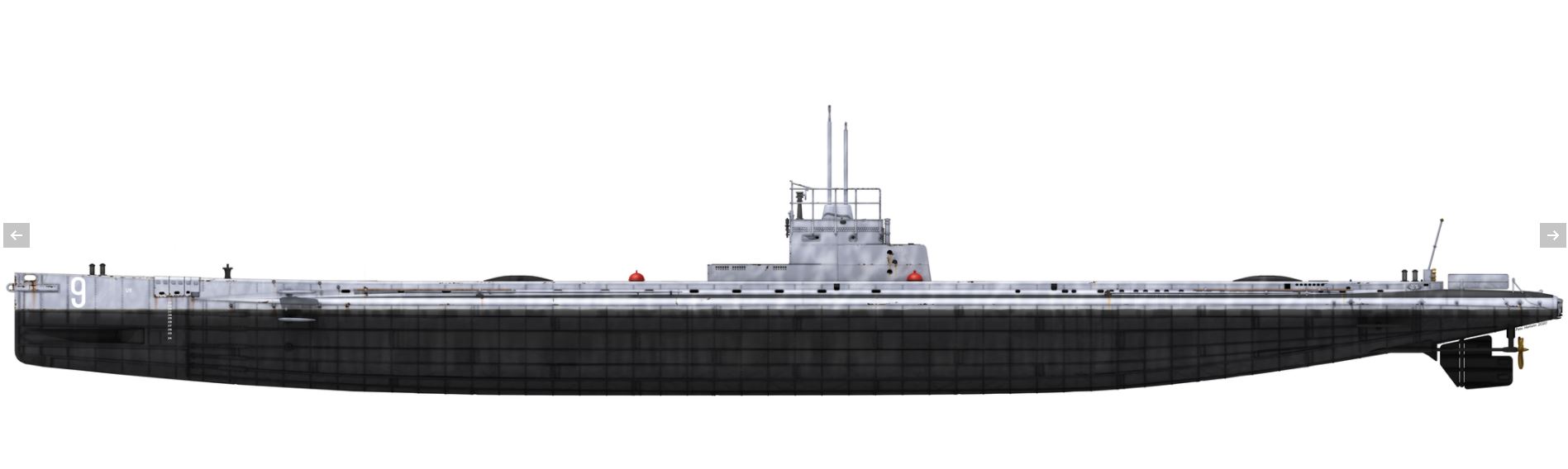 S.M. U-Boot 9 - WWI German Submarine