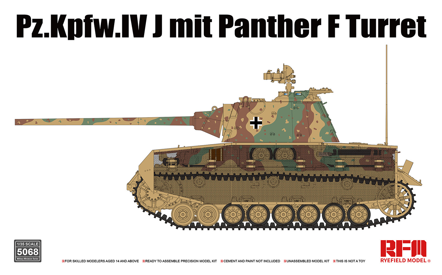 Pz.Kpfw.IV J mit Panther F Turret Pz.Kpfw.IV J mit Panther F Turret