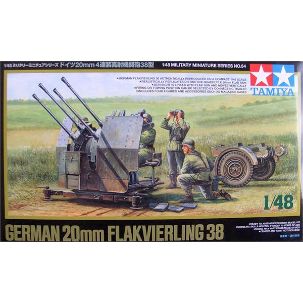 20 mm Flakvierling 38 + Crew