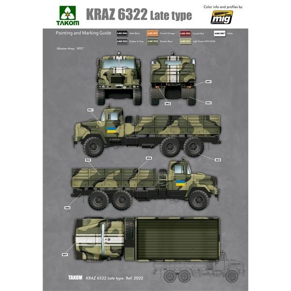 Ukraine Kraz-6322 late heavy truck