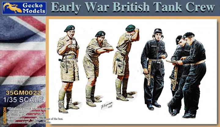 Early War British Tank Crew