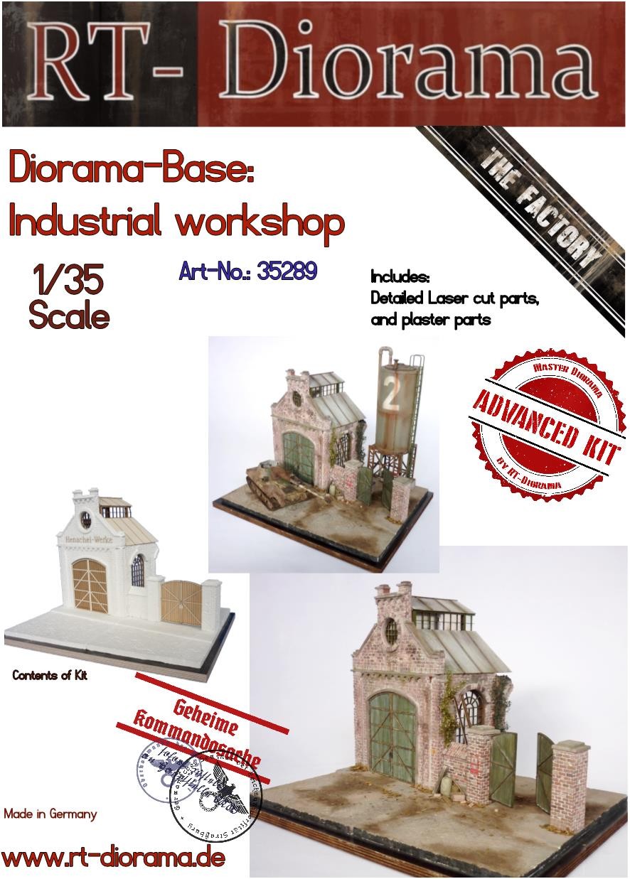 Diorama-Base: Industrial Workshop