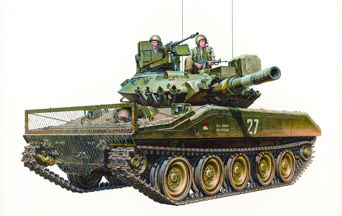 US M551 Sheridan Vietnam
