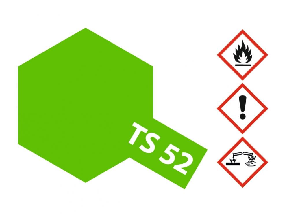 TS-52 Candy Lime Green Gloss 100ml spray can
