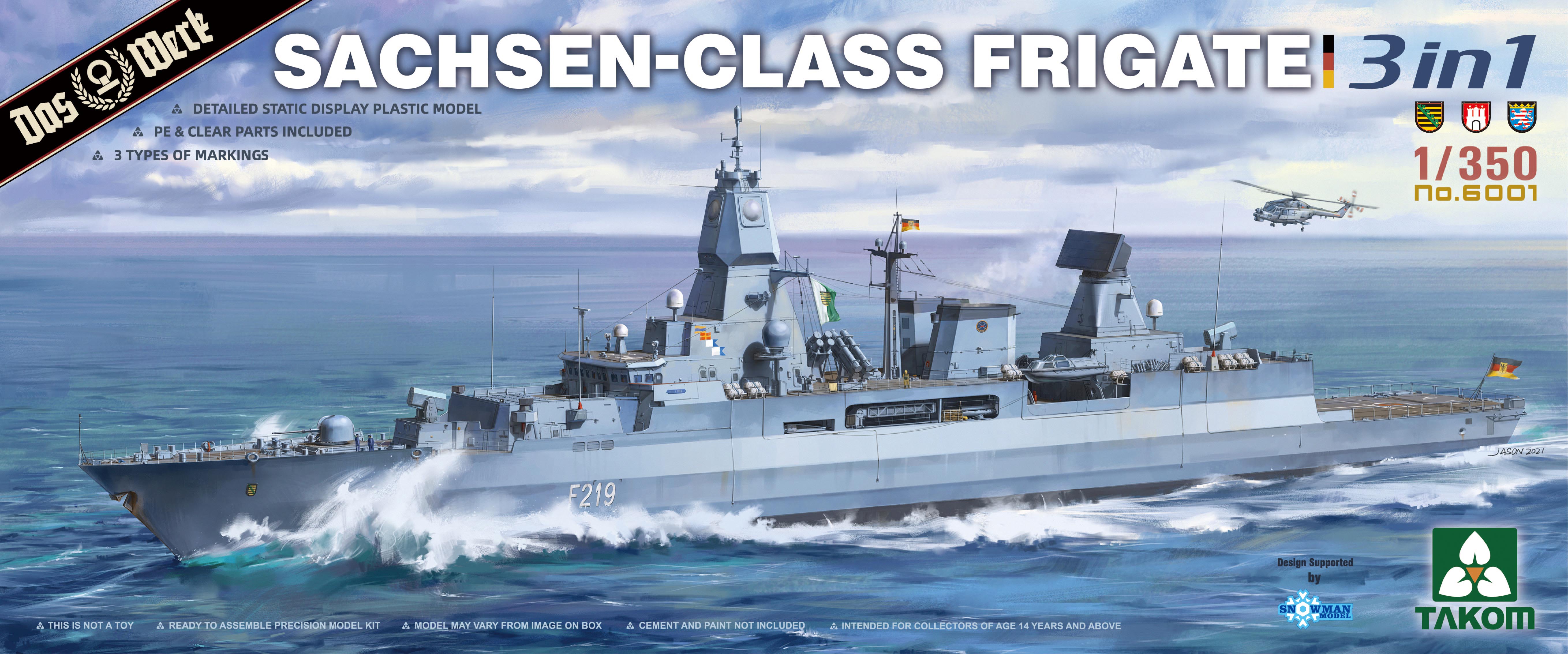 SACHSEN-Class Frigate 3-in-1