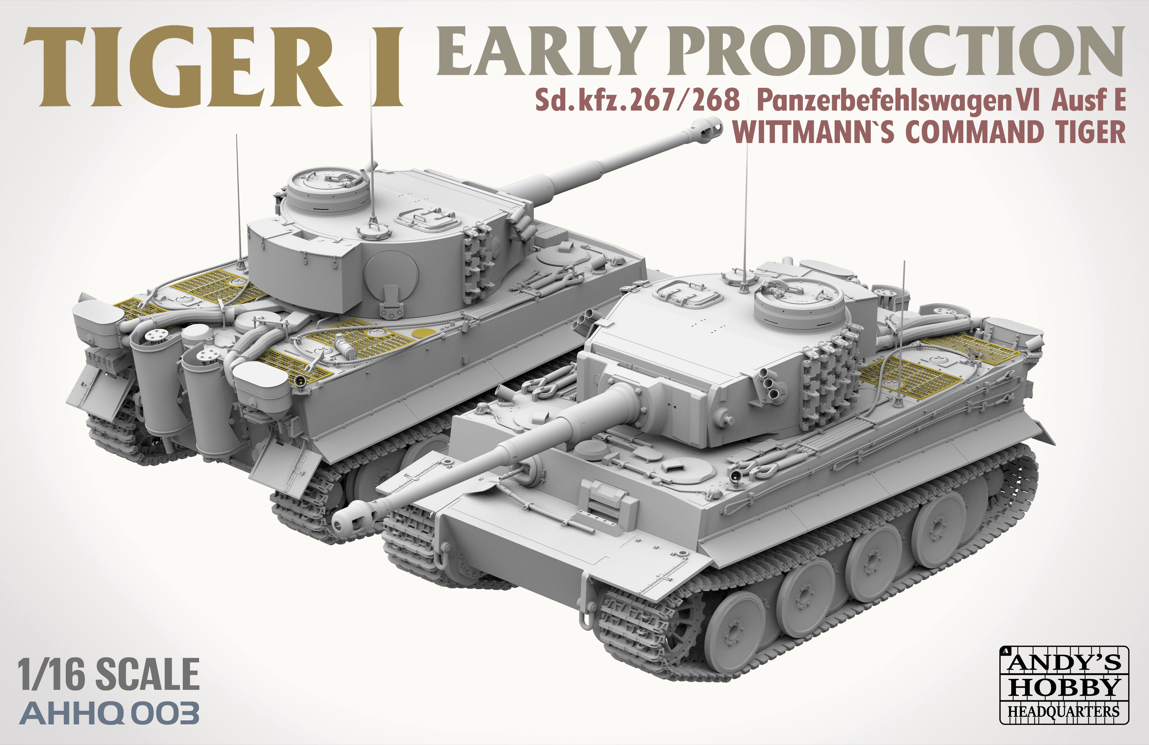 Tiger I Early Pz.Kpfw.VI Ausf. E (1:16)