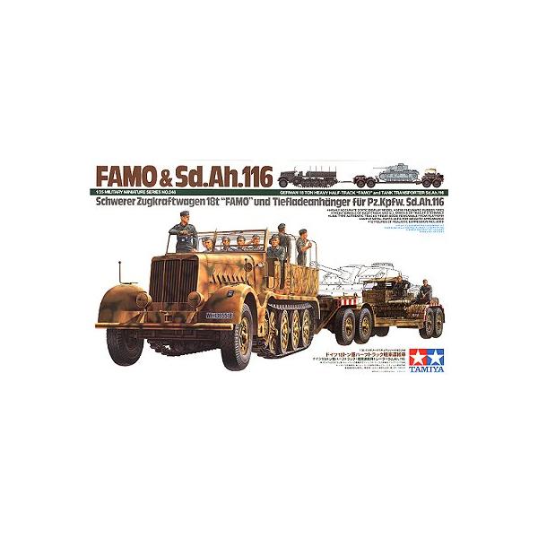 German SdKfz.9 Famo w/ Lowloader