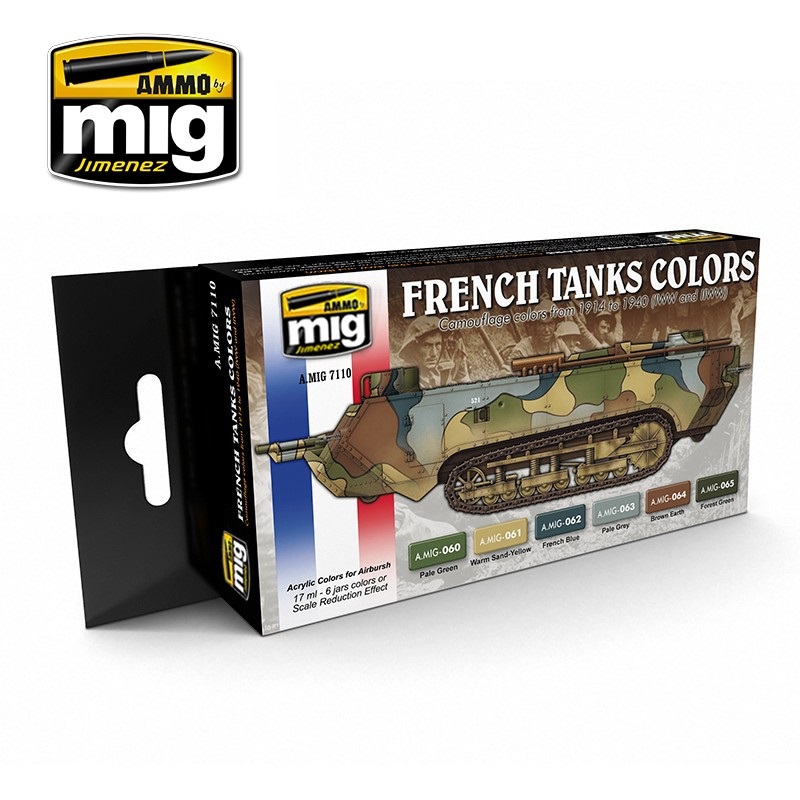 WW I & WW II French Camouflage Colors WW I & WW II French Camouflage Colors