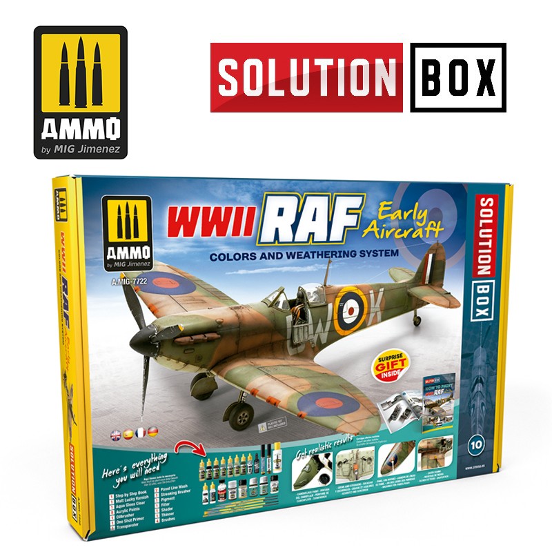 WWII RAF Early Aircraft Solution Box