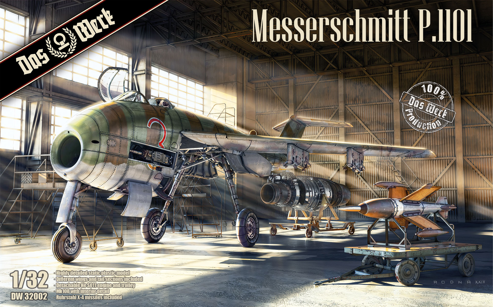 Messerschmitt P.1101 (1:32)