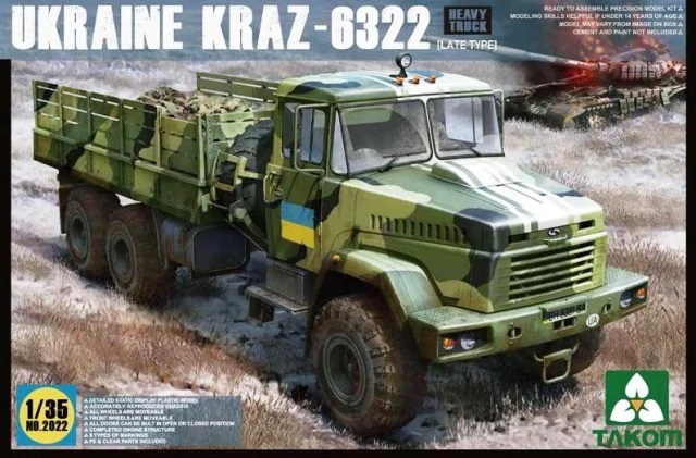 Ukraine Kraz-6322 late heavy truck