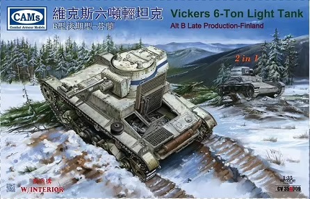 Vickers 6-Ton light tank Alt B Late - Finland
