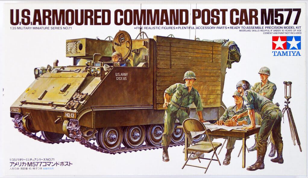 US M577 Command Post incl. 5 figures