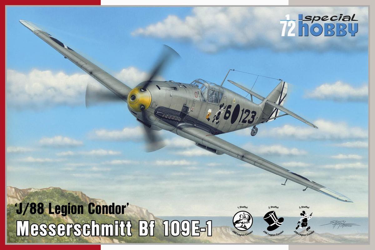 Messerschmitt Bf 109E-1 ‘J/88 Legion Condor’