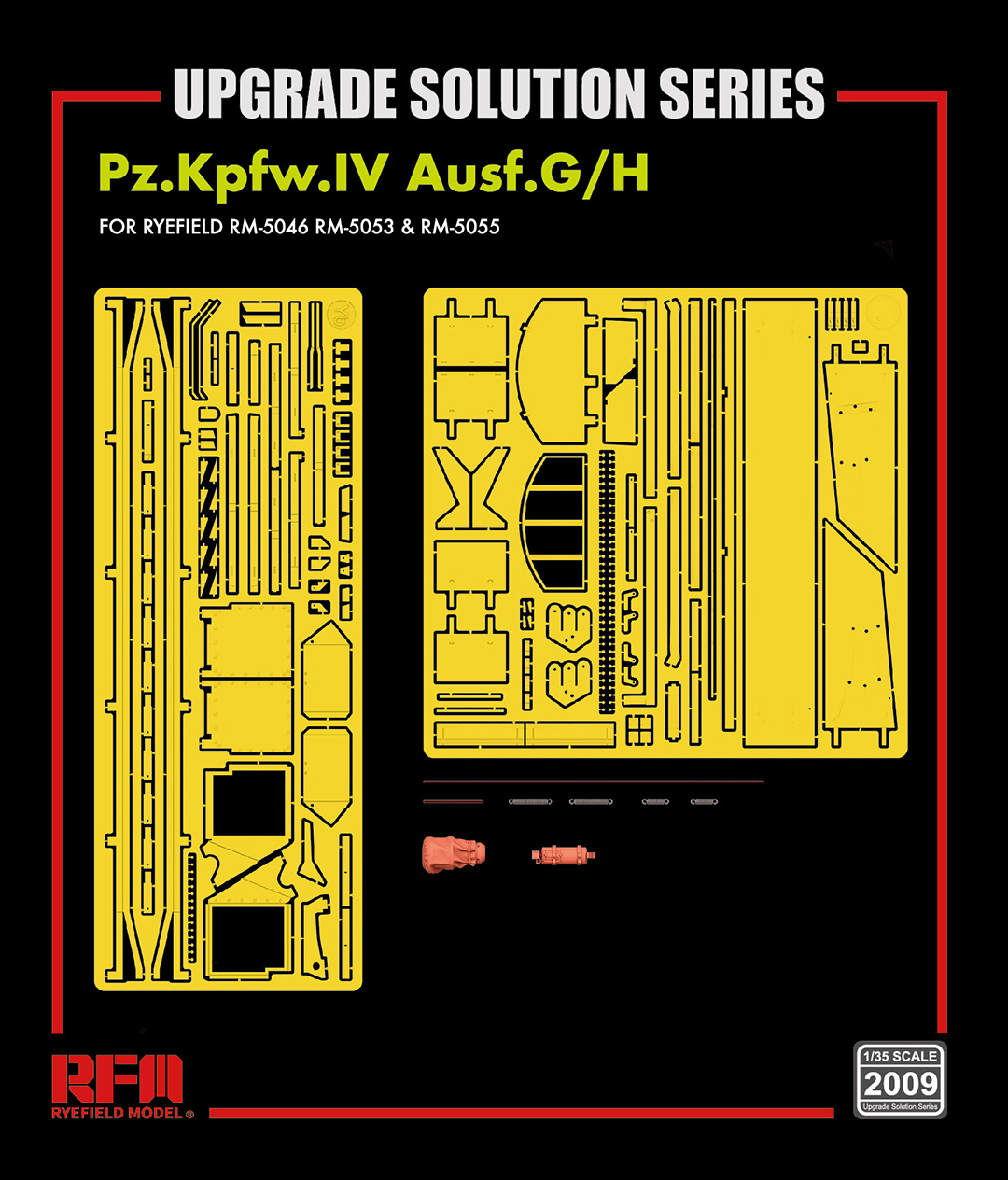 Upgrade set for 5046 5053 & 5055 Pz.IV Ausf.G/ H Upgrade set for 5046 5053 & 5055 Pz.IV Ausf.G/ H
