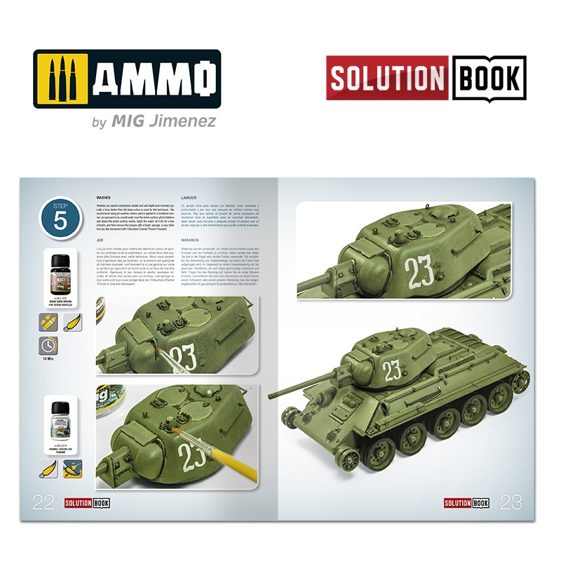 How to Paint 4bo Russian Green Veh. Solution Book How to Paint 4bo Russian Green Veh. Solution Book