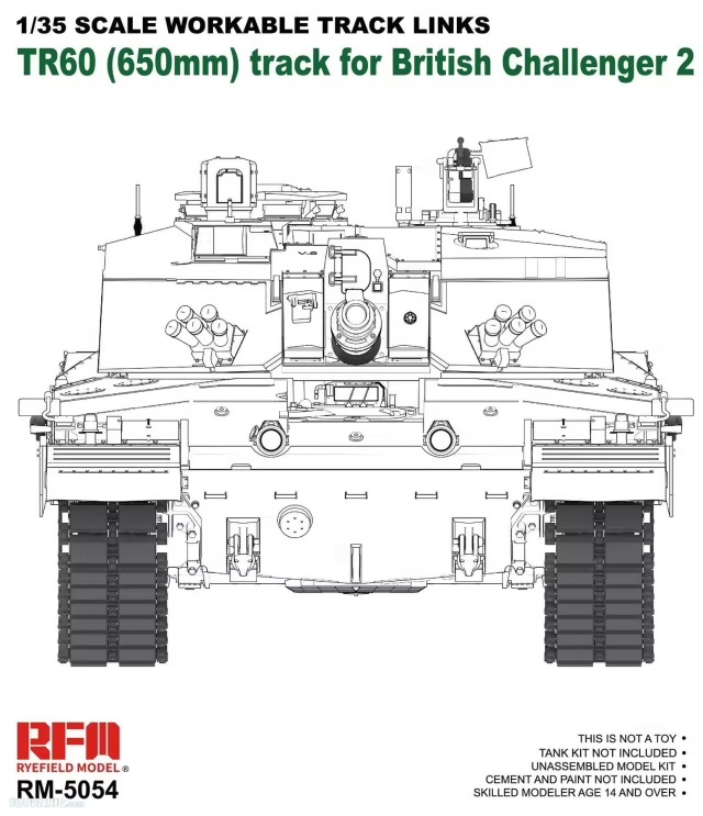 Challenger 2 TR60  workable tracks
