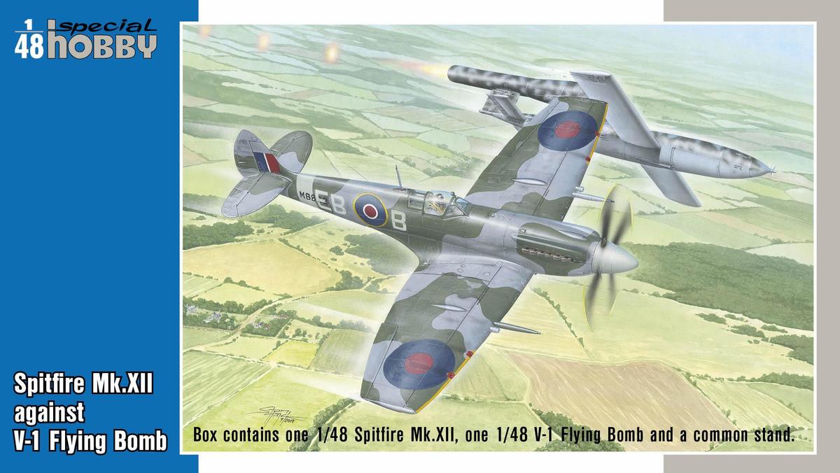 Spitfire Mk.XII against V-1 Flying Bomb Spitfire Mk.XII against V-1 Flying Bomb