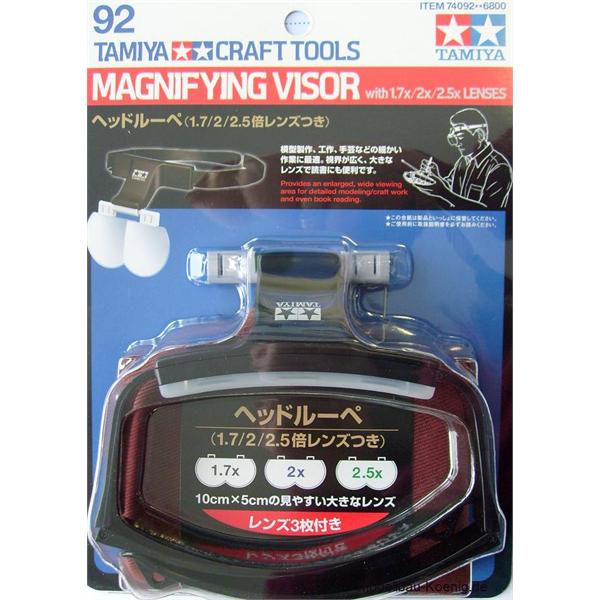 Mag Visor w/Lenses 1,7/2/2,5x Mag Visor w/Lenses 1,7/2/2,5x