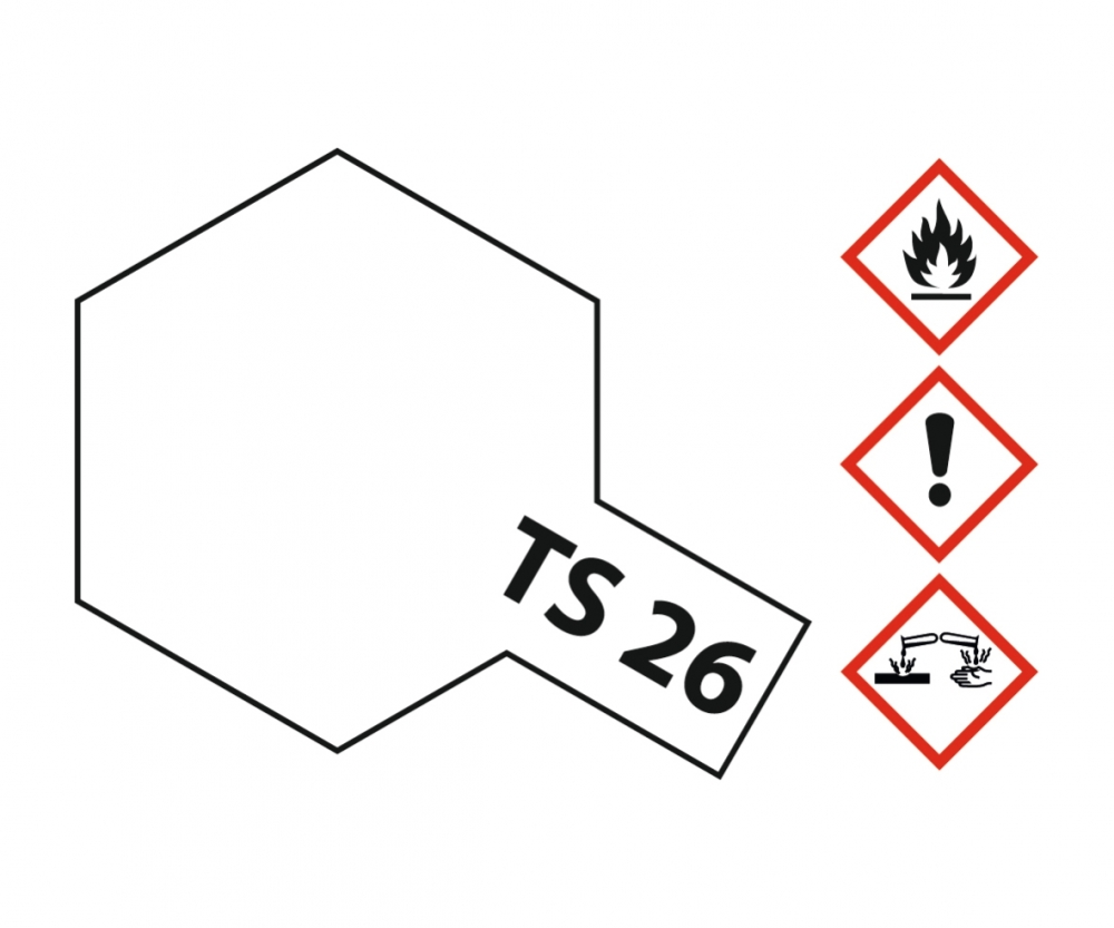 TS-26 White Gloss 100ml spray can TS-26 White Gloss 100ml spray can