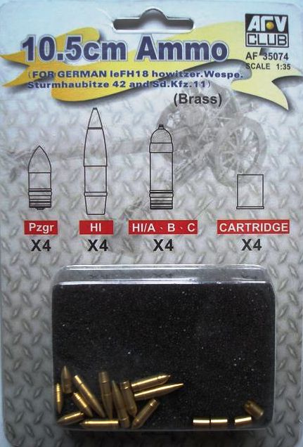 10.5cm Howitzer Ammunition & Accessory Set