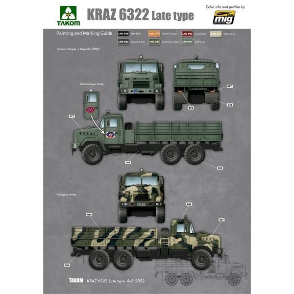 Ukraine Kraz-6322 late heavy truck