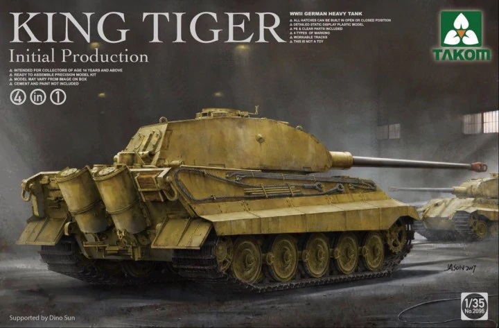King Tiger initial production 4 in 1